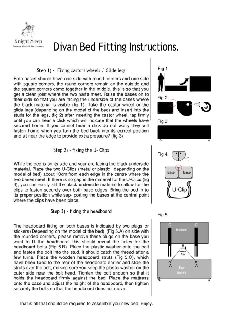 Knight-Sleep-Bed_Fitting_Guide