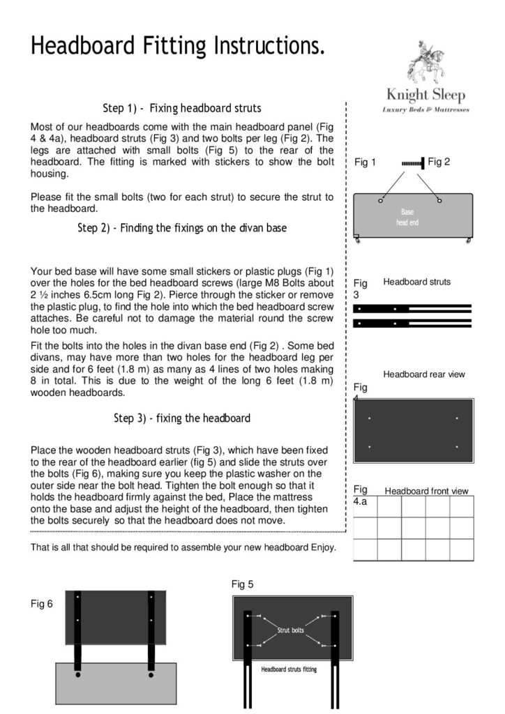 Knight-Sleep-Headboard_Fitting_Guide